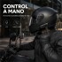 Intercomunicador Bluetooth X15 Pro para Casco de Moto Negro