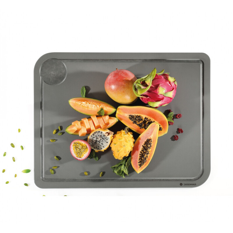 Tabla de Picar Comfort Gris XPLUS 49,5x38x0,9CM Tabla de Picar Comfort Gris XPLUS 49,5x38x0,9CM