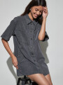 VESTIDO ELENIA GRIS OSCURO