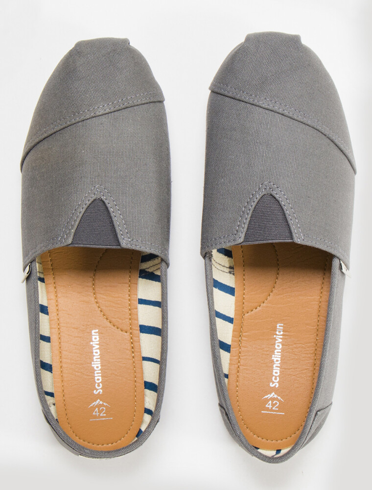 Alpargata Gris Oscuro