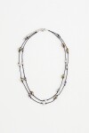 Collar Cristal Heart Azul