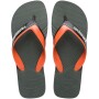 Sandalias Havaianas Dual Hombre Verde Oliva/Verde Oliva