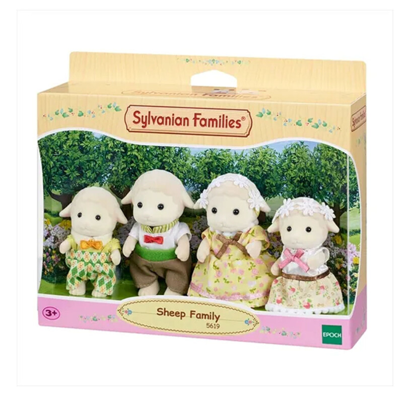 Familia de Ovejas Sylvanian Families Familia de Ovejas Sylvanian Families