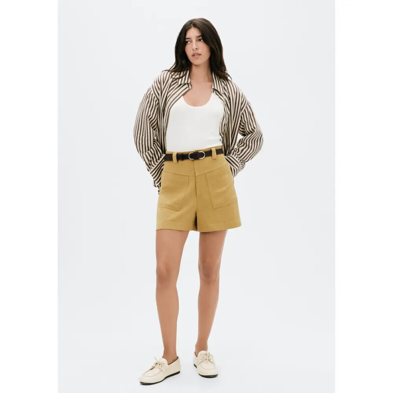 BLUSA SM FEM BEGE CLARO