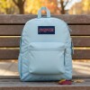Mochila Jansport Transport Pack Para Uso Diario Resistente Cómoda Y Funcional Celeste
