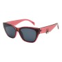 Lentes De Sol Anitta Cuadrado Negro/Cherry