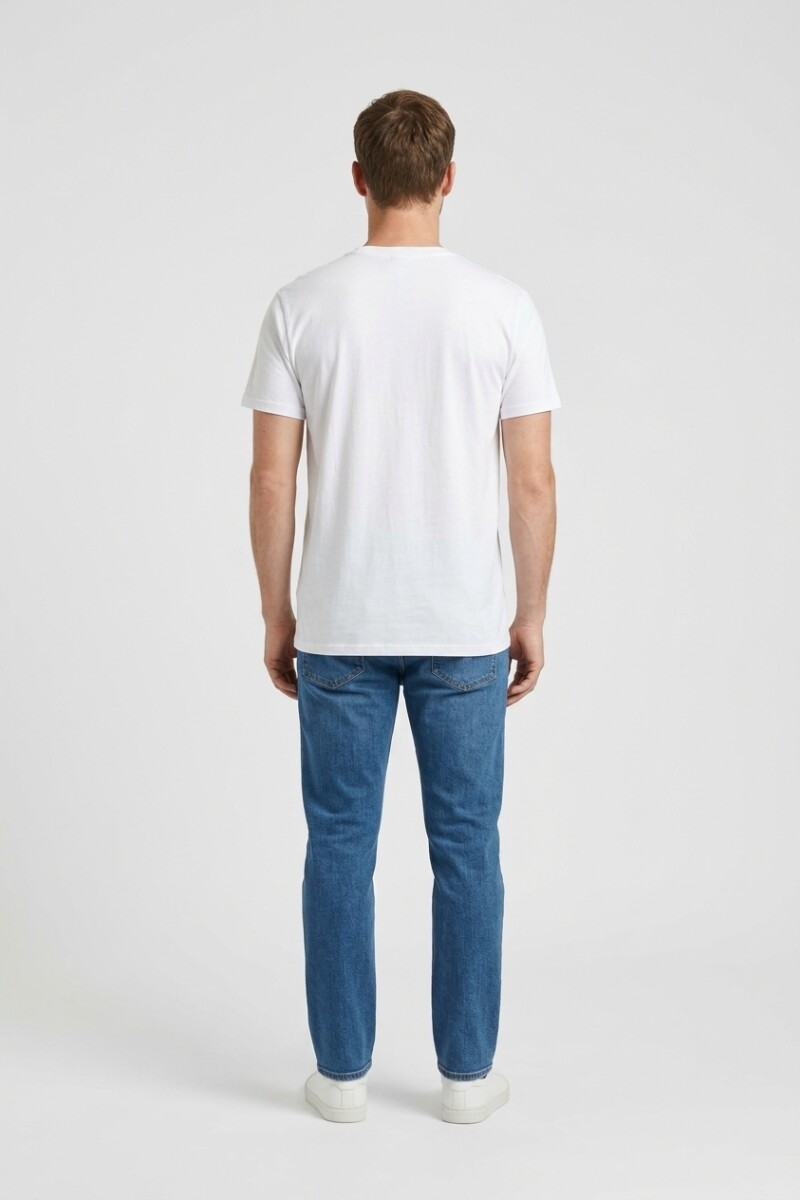 Camiseta estampada Elefante BLANCO