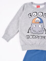 CONJUNTO DEPORTIVO COOL MONSTER AZUL