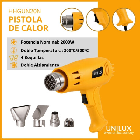 Pistola de Calor Eléctrica 2000W Pistola de Calor Eléctrica 2000W