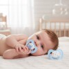 Set x2 chupetes BUBA fisiologico 6-18 meses elefante celeste