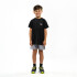 SHORT BOYS POLY/SPX RANK-GY GRIS CLARO/NEGRO/NARANJA
