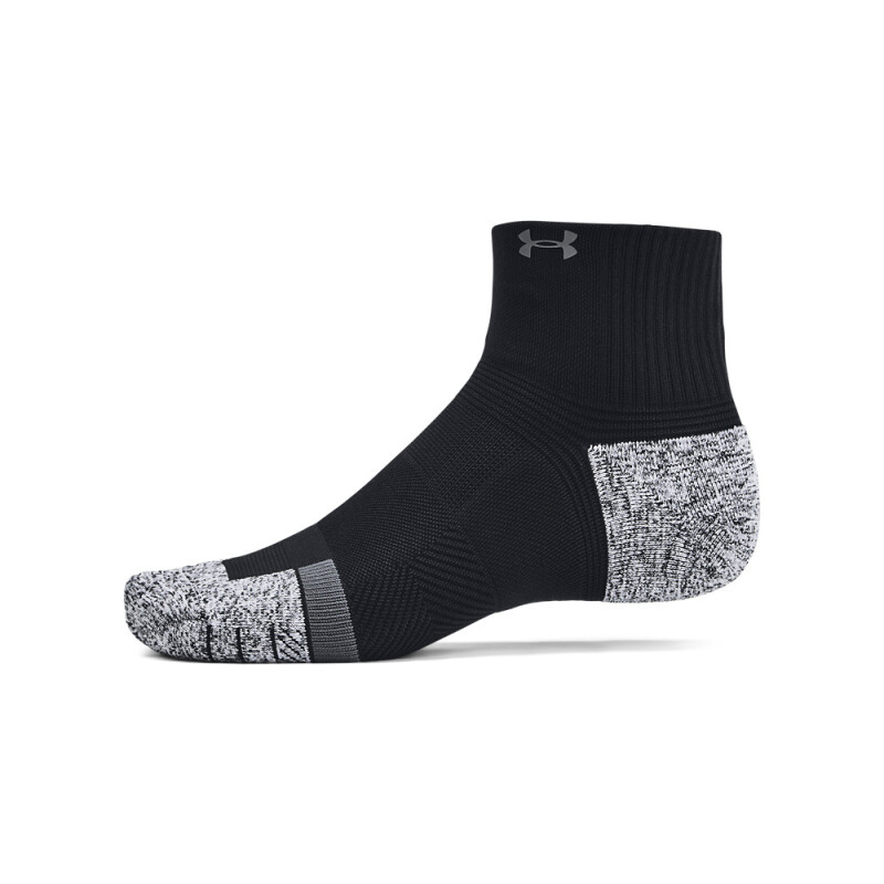 Unisex UA AD Pro 3pk Qtr-BLK BLK-001