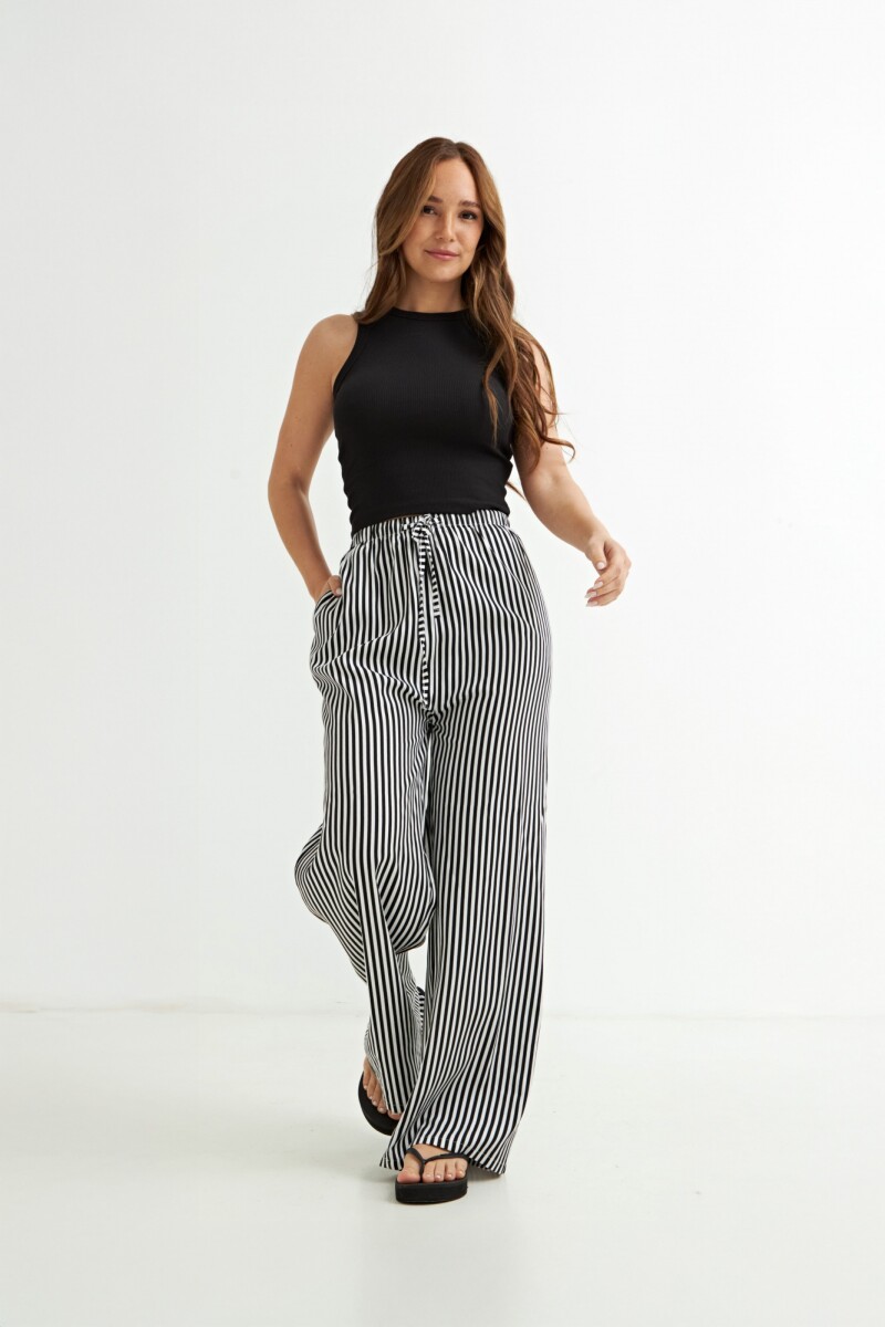 Pantalón palazzo AZUL