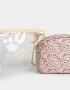 Porta Cosméticos Set De Portacosméticos - Estampado Flores