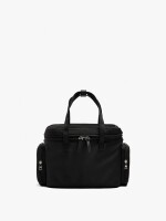 Bolsa Porta-Alimentos Lisa De Nylon negro