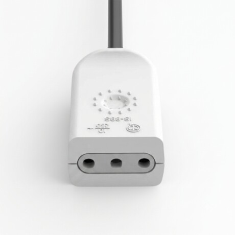 FICHA HEMBRA 2+T 10A Ficha Hembra 2+T 10A Blanca
