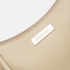 Bandolera Mia en cuero graneado Taupe