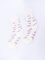 MEDIA SHERPA ANIMAL PRINT BLANCO