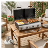 PARRILLA Y PLANCHA A GAS 4 QUEMADORES PARRILLA Y PLANCHA A GAS 4 QUEMADORES