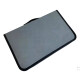 Set para Asado 4 Piezas con Estuche Gris Cuchillo Tenedor y Afilador Set para Asado 4 Piezas con Estuche Gris Cuchillo Tenedor y Afilador