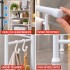 Estante Organizador Lavarropas O Baño Inodoro Mueble Metal IMBACK Color Blanco Estante Organizador Lavarropas O Baño Inodoro Mueble Metal IMBACK Color Blanco