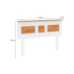RESPALDO QUEEN/2 PLAZAS BLANCO