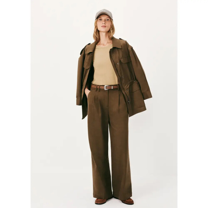 BLUSA MM FEM MARROM MEDIO