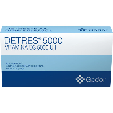 Detres 5000 U.I. 30 Comprimidos Detres 5000 U.I. 30 Comprimidos