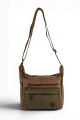 Bolso morral mensajero Marrón