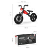 Bicicleta de Balance Qplay Feduro Rodado 12 Negro