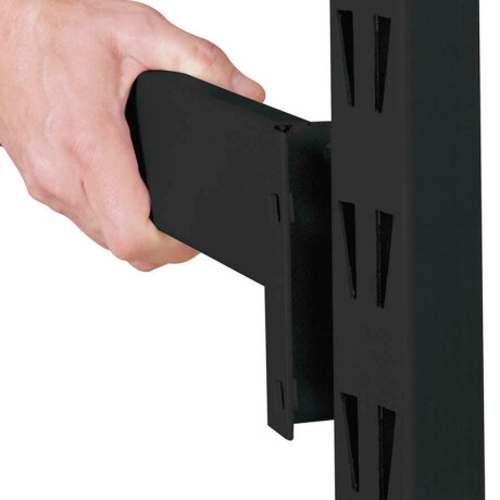 Estanteria Metalica Reforzada Sin Tornillos Negro 100x60x200cm Estantería Metálica Reforzada 100x60x200 cm Negro