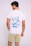 Remera estampada Blanco