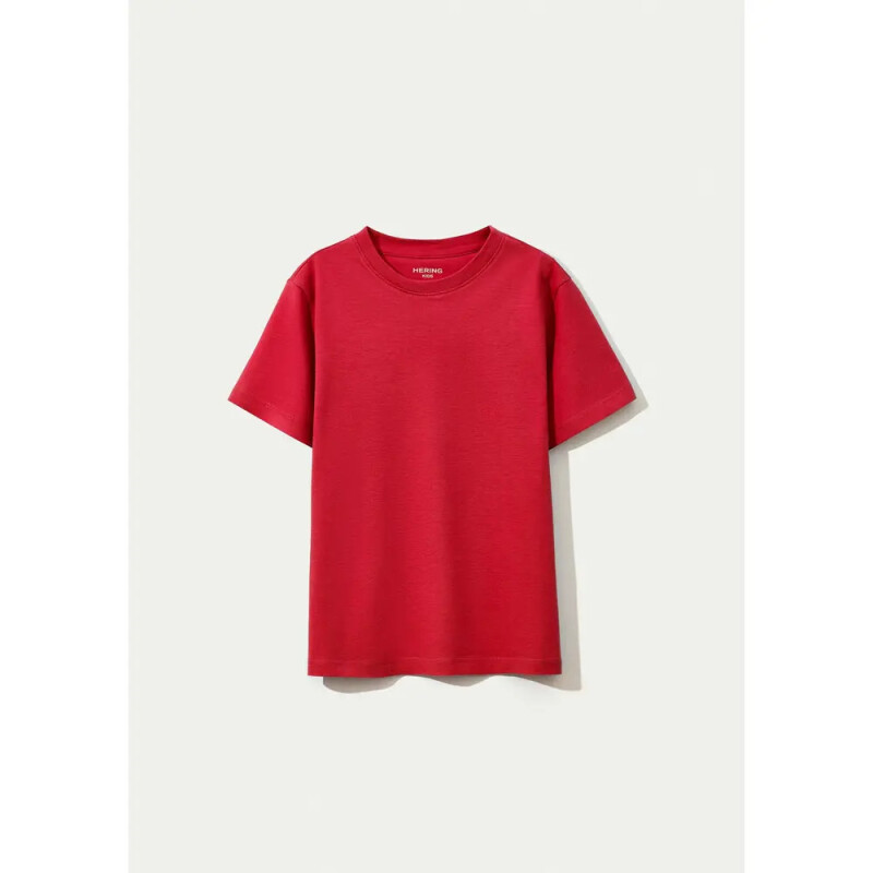 CAMISETA MM MASC VERMELHO ESCURO