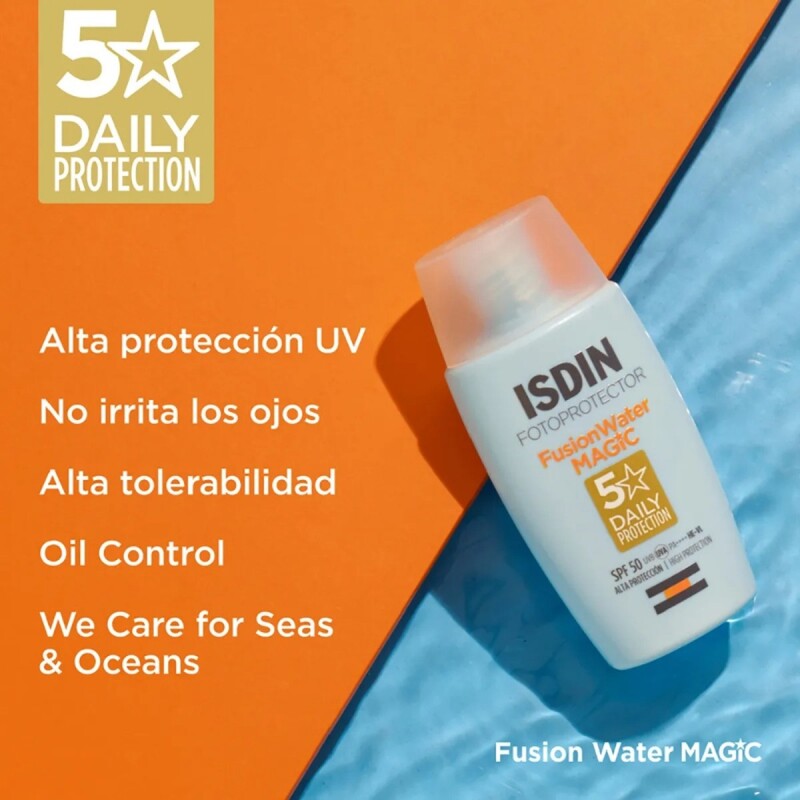 Protector Solar Isdin Fusion Water Spf 50+. 50 Ml. Protector Solar Isdin Fusion Water Spf 50+. 50 Ml.
