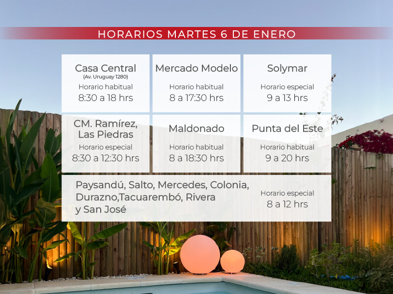 Horarios