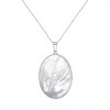 Dije ovalo - Plata 925 - nacar - CP4750 conpiedra