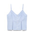 VMNORMA SL CHAMBRAY STRAP TOP Light Blue