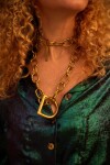 Estribo Chain Bronce