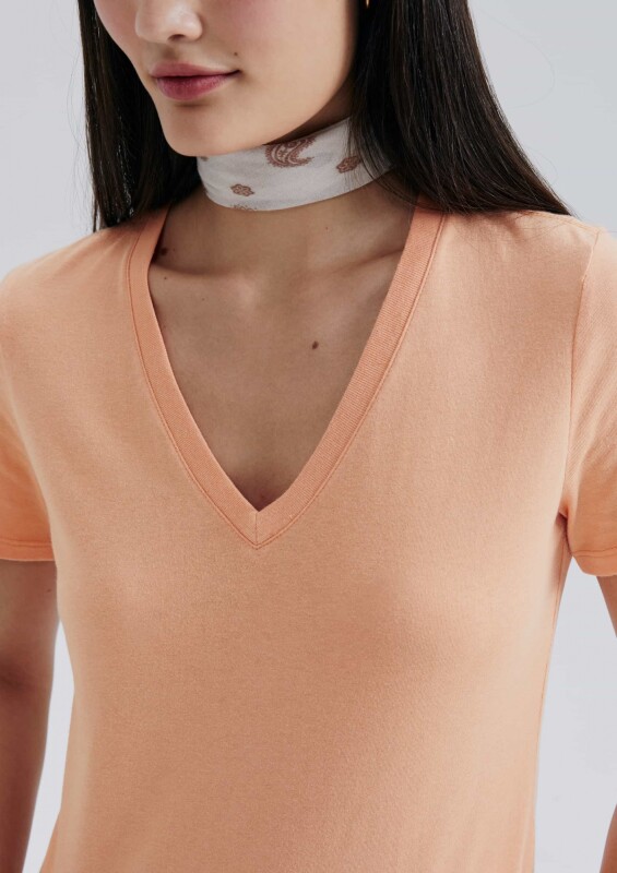 BLUSA MM FEM NARANJA