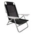 SILLA DE ALUMINIO PLEGABLE MOR SUMMER NEGRO 2155 SILLA DE ALUMINIO PLEGABLE MOR SUMMER NEGRO 2155