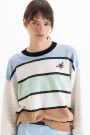 SWEATER CLOVER Beige