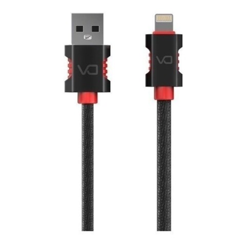Cable De Datos Usb Para Lightning Pro Reforzado Marvo Color Variante Negro