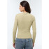 CAMISETA ML FEM OLIVA CLARO