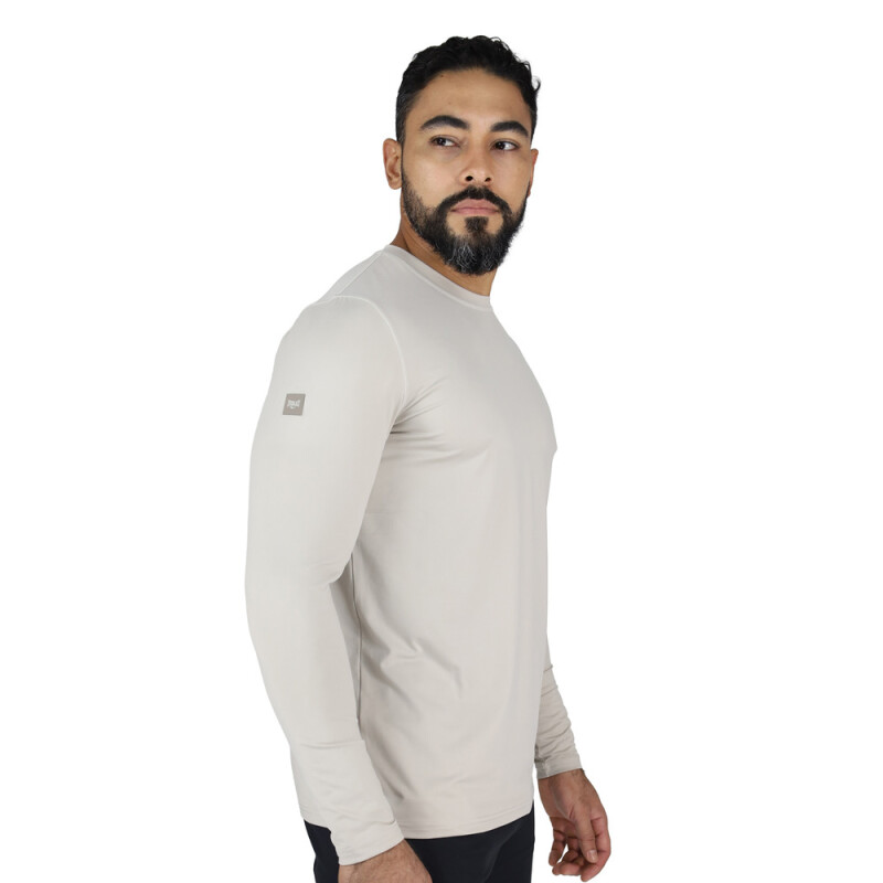 L/S MEN POLY/SPX EVERLAST E-DAY KH M6 KHAKI
