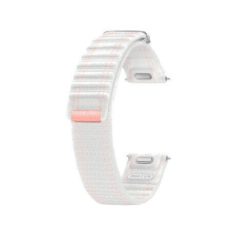 Correa Samsung Fabric Band (S/M) 20 mm para Galaxy Watch7 Pink White Correa Samsung Fabric Band (S/M) 20 mm para Galaxy Watch7 Pink White