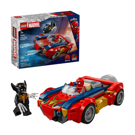 Lego Marvel - Spider-Man Car Vs. Venomized Wolverine - 134 piezas Lego Marvel - Spider-Man Car Vs. Venomized Wolverine - 134 piezas