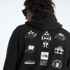 CANGURO MOUNTAIN MIRAGE REGULAR HOODIE Tnf Black