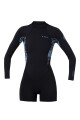 Bahia 2mm - Back Zip - LS Spring - Seawater Florar Bahia 2mm - Back Zip - LS Spring - Seawater Florar
