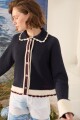 CARDIGAN OLA Azul