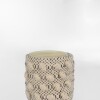 Porta velas ARUBA Beige - UNICO